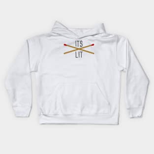 It's Lit Kids Hoodie